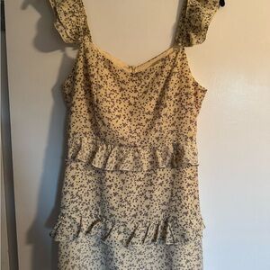 Floral Ruffle Dress
